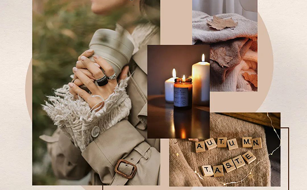 奶茶色微水泥，涂抹秋冬氛圍感