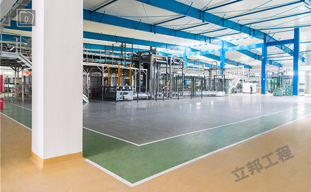 水性聚氨酯砂漿自流平地坪特點介紹