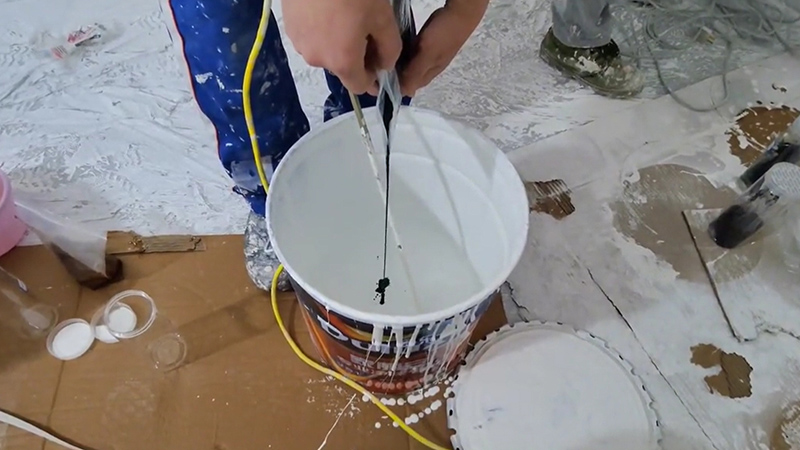 黑色乳膠漆怎么調(diào)出來(lái)?